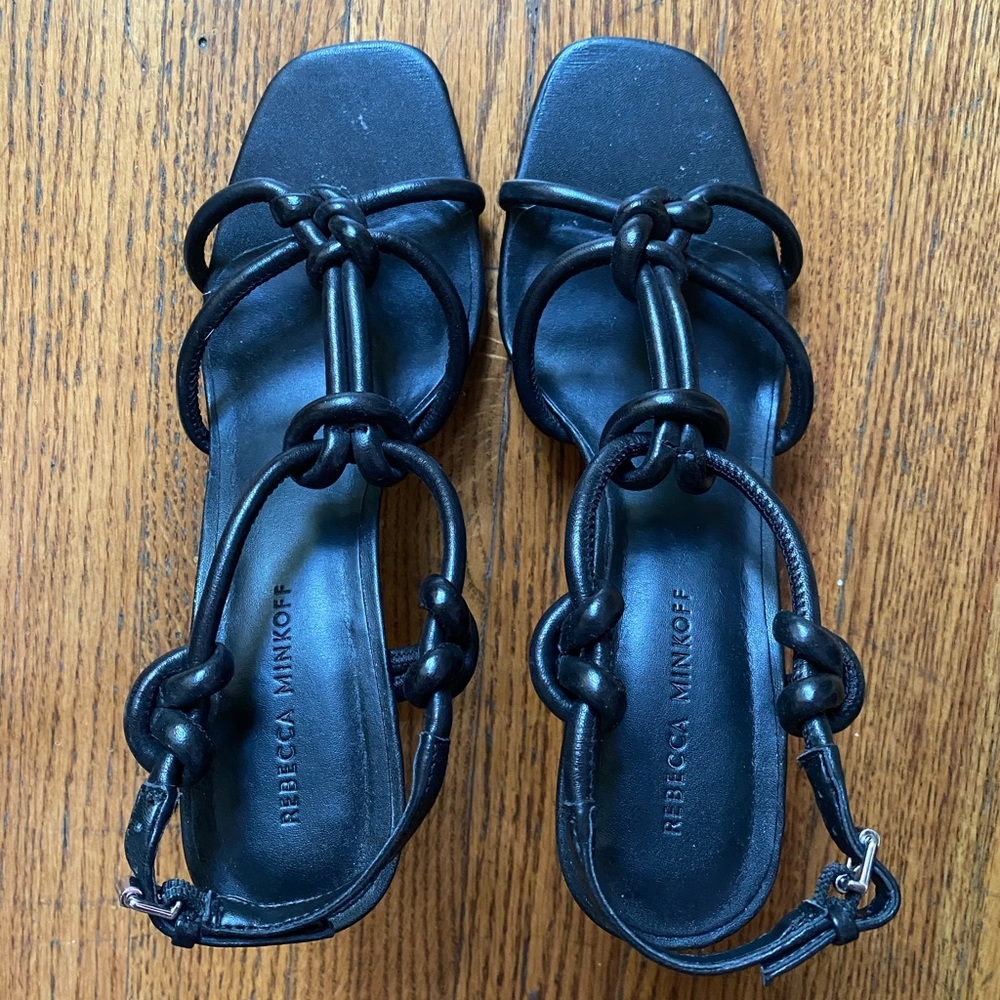 Rebecca Minkoff black heels